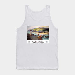 Vintage British Rail Travel Poster: Cornwall Tank Top